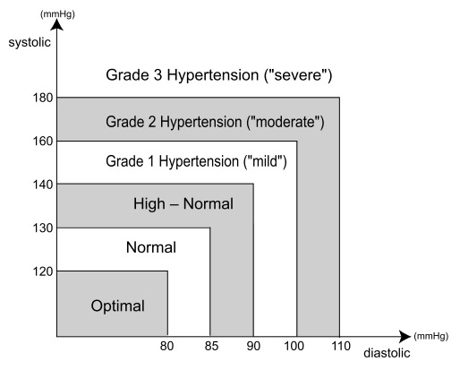 blood pressure graph